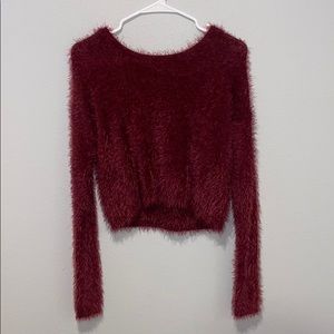 Hollister Maroon sweater